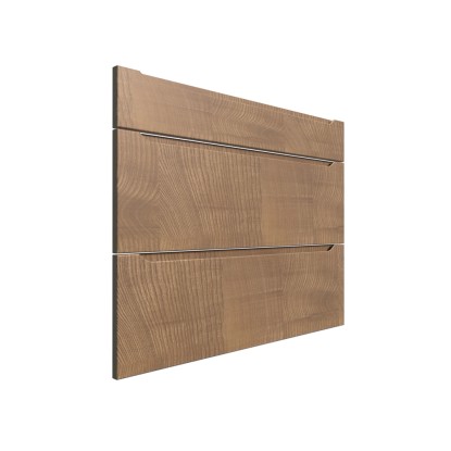 Trzy fronty do szafki z szufladami Salerno 80 cm Tobacco mat Trzy fronty do szafki z szufladami Salerno 80 cm Tobacco mat