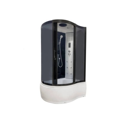 Durasan Kabina prysznicowa z hydromasażem Katania Hydro Lux Black WZ-120P prawa Durasan Kabina prysznicowa z hydromasażem Katania Hydro Lux Black WZ-120P prawa