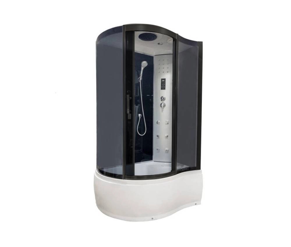 Durasan Kabina prysznicowa z hydromasażem Katania Hydro Lux Black WZ-120P prawa Durasan Kabina prysznicowa z hydromasażem Katania Hydro Lux Black WZ-120P prawa