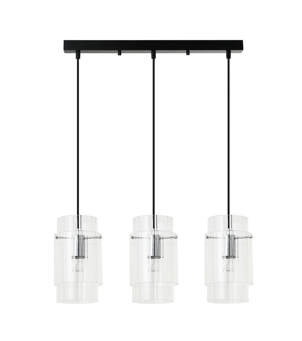 Light Prestige Lampa SAVONA 3 czarna 3xE27 Light Prestige Lampa SAVONA 3 czarna 3xE27