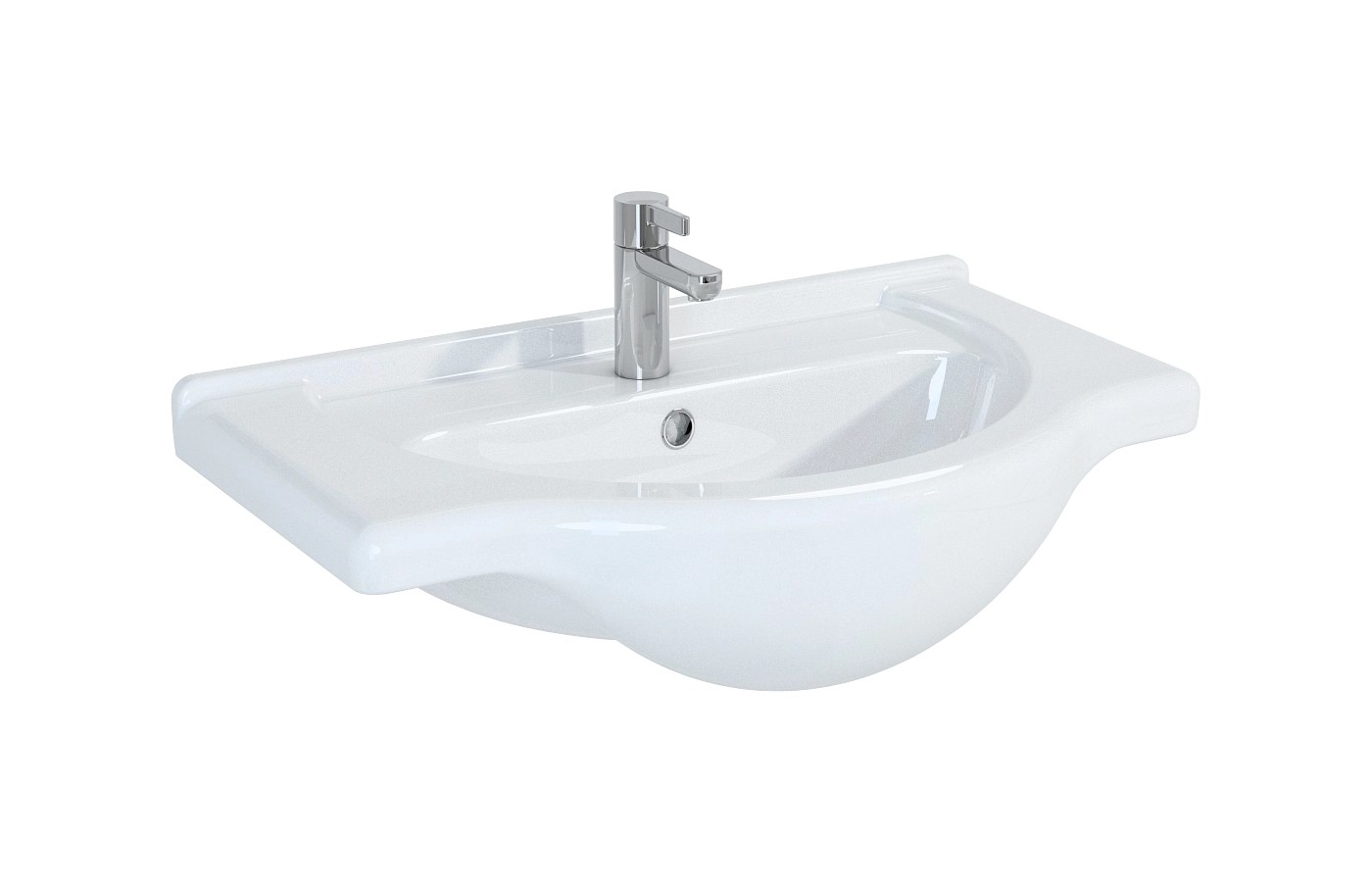 Royo Umywalka EVE-Bahama z otworem na baterię 65,5 x 10,5 cm Royo Umywalka EVE-Bahama z otworem na baterię 65,5 x 10,5 cm