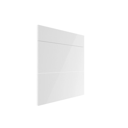 Trzy fronty do szafki z szufladami Roma 60 cm biały połysk Trzy fronty do szafki z szufladami Roma 60 cm biały połysk