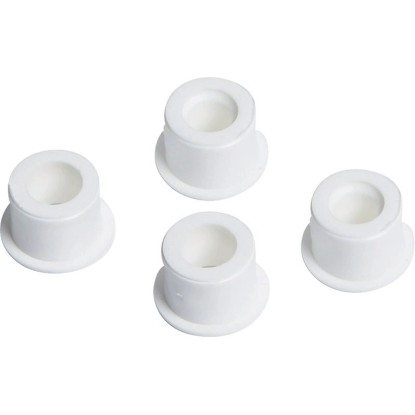 BALIV Tulejki do deski sedesowej plastikowe 6 mm 2 szt. białe BALIV Tulejki do deski sedesowej plastikowe 6 mm 2 szt. białe