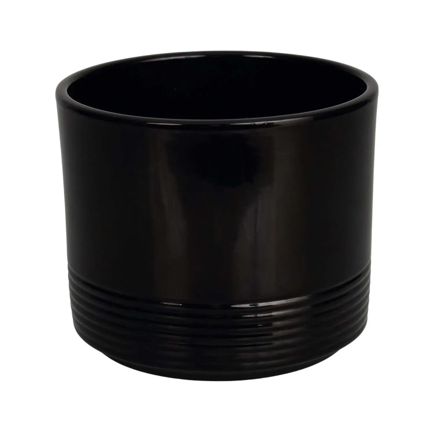 Osłonka Rille czarna - śr. 16 cm Osłonka Rille czarna - śr. 16 cm