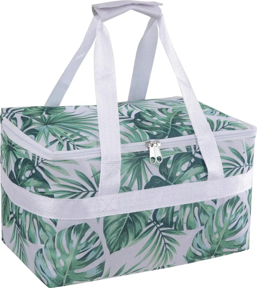 Torba chłodząca zielono-biała 33 x 21 x 21 Torba chłodząca zielono-biała 33 x 21 x 21