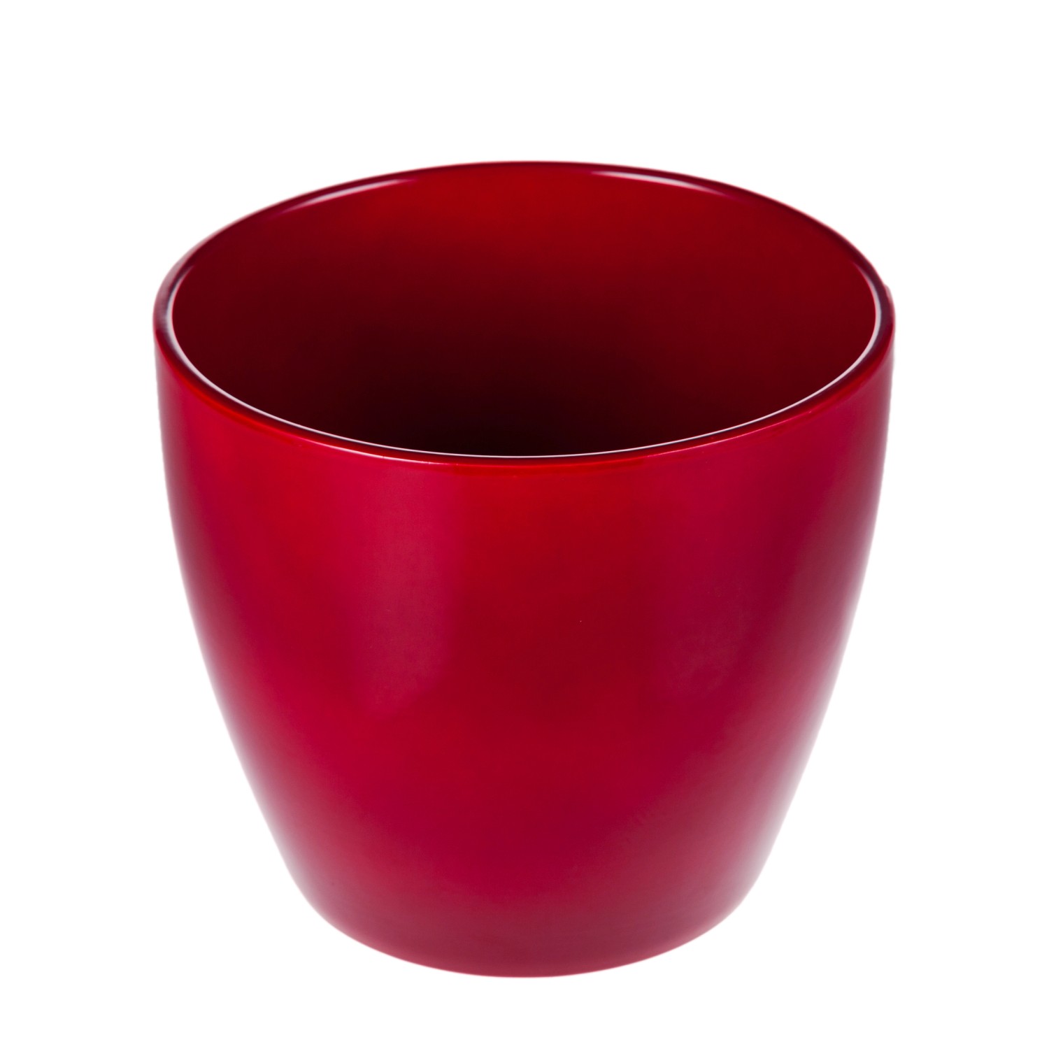 Osłonka ceramiczna Irys bordowa - śr. 22 cm Osłonka ceramiczna Irys bordowa - śr. 22 cm