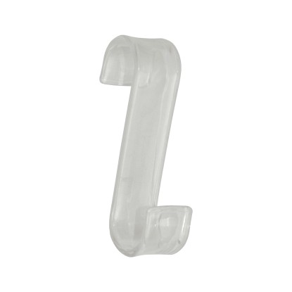 Yoka home Haczyk pojedynczy na grzejnik Neo przezroczysty Yoka home Haczyk pojedynczy na grzejnik Neo przezroczysty