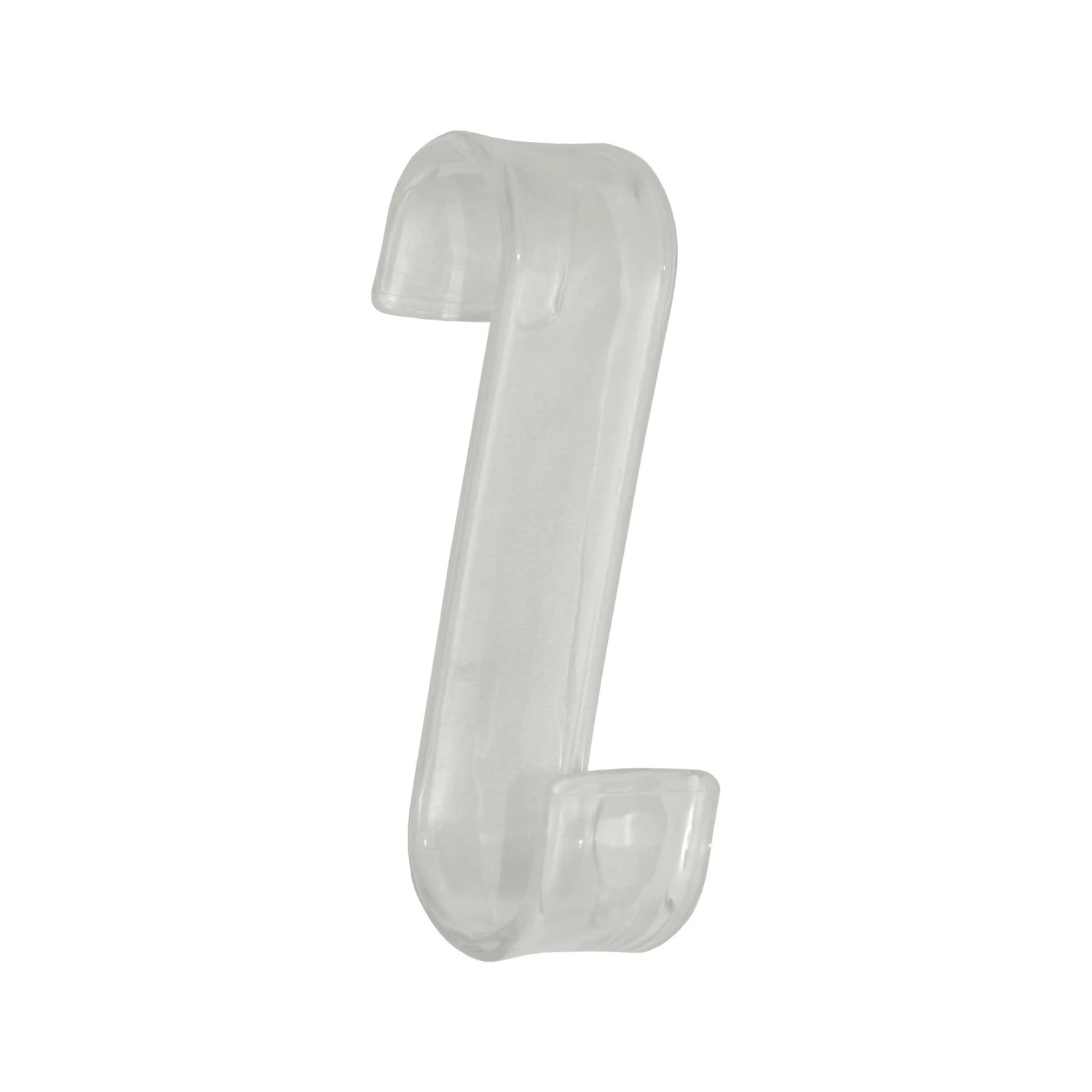 Yoka home Haczyk pojedynczy na grzejnik Neo przezroczysty Yoka home Haczyk pojedynczy na grzejnik Neo przezroczysty