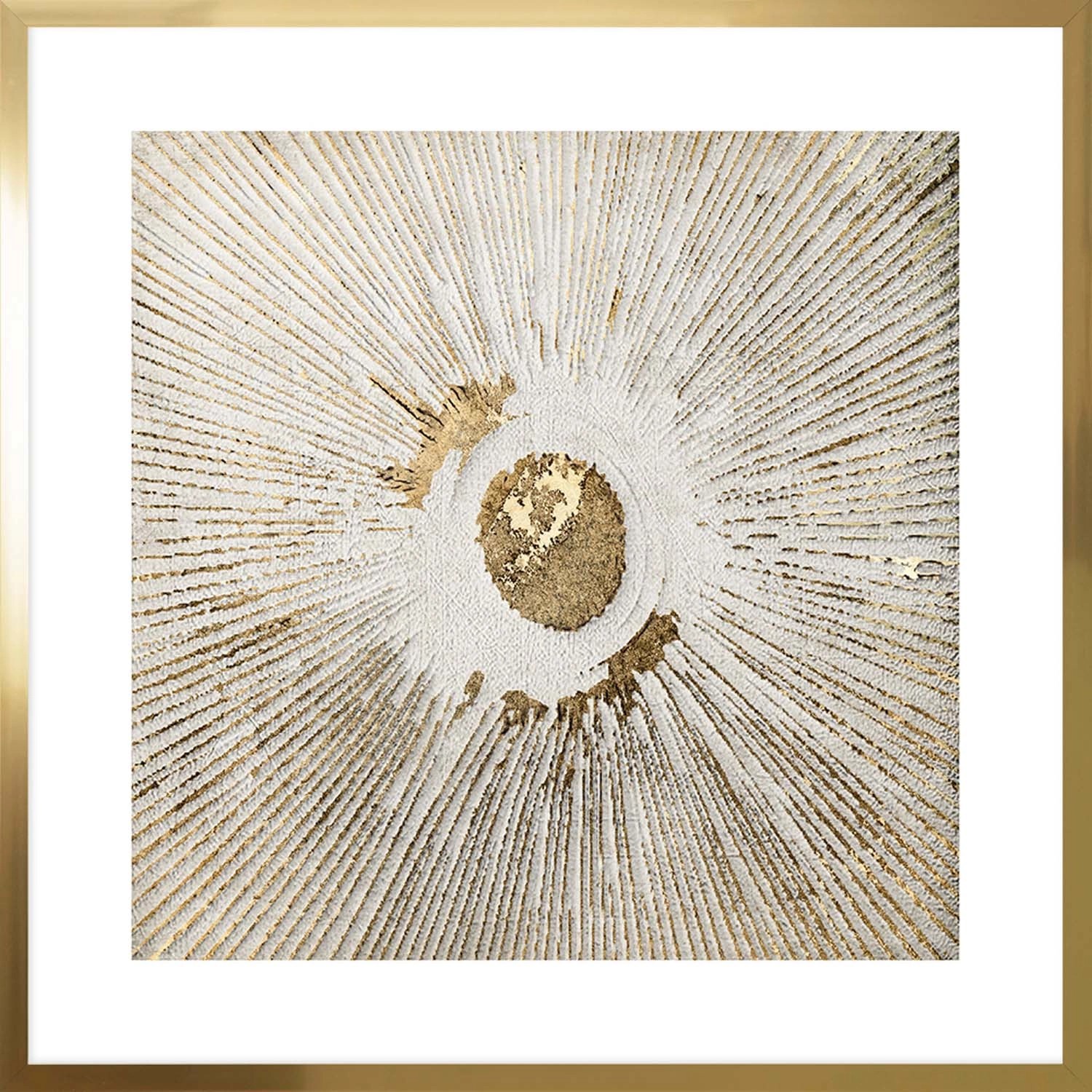 ARS LONGA Obraz GOLDEN LINE CIRCLE 73 x 73 cm ARS LONGA Obraz GOLDEN LINE CIRCLE 73 x 73 cm