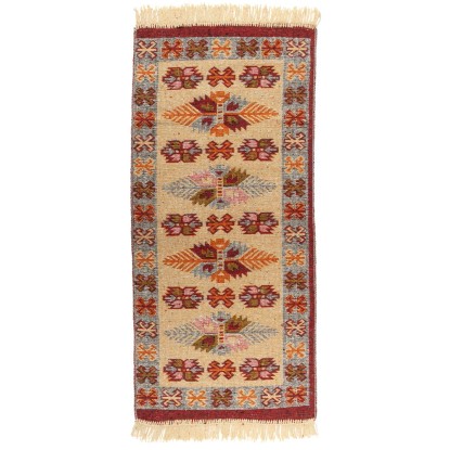 Multidecor Dywan Kilim bordo liście 80cm x 150cm Multidecor Dywan Kilim bordo liście 80cm x 150cm