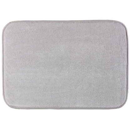 Dywanik łazienkowy Billig szary 60x40 cm Dywanik łazienkowy Billig szary 60x40 cm
