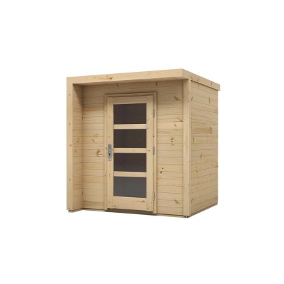Domek ogrodowy Bratek przeszklony - 204 x 202 cm, wys. 228,9 cm Domek ogrodowy Bratek przeszklony - 204 x 202 cm, wys. 228,9 cm