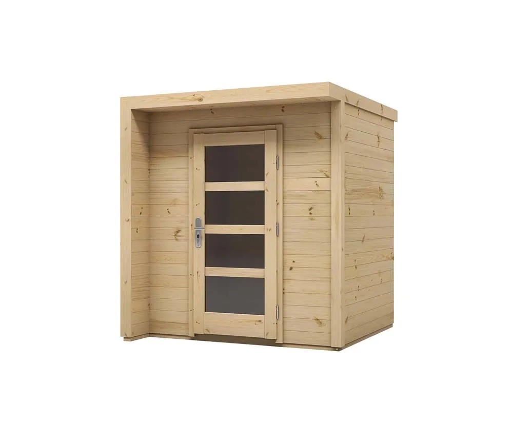 Domek ogrodowy Bratek przeszklony - 204 x 202 cm, wys. 228,9 cm Domek ogrodowy Bratek przeszklony - 204 x 202 cm, wys. 228,9 cm
