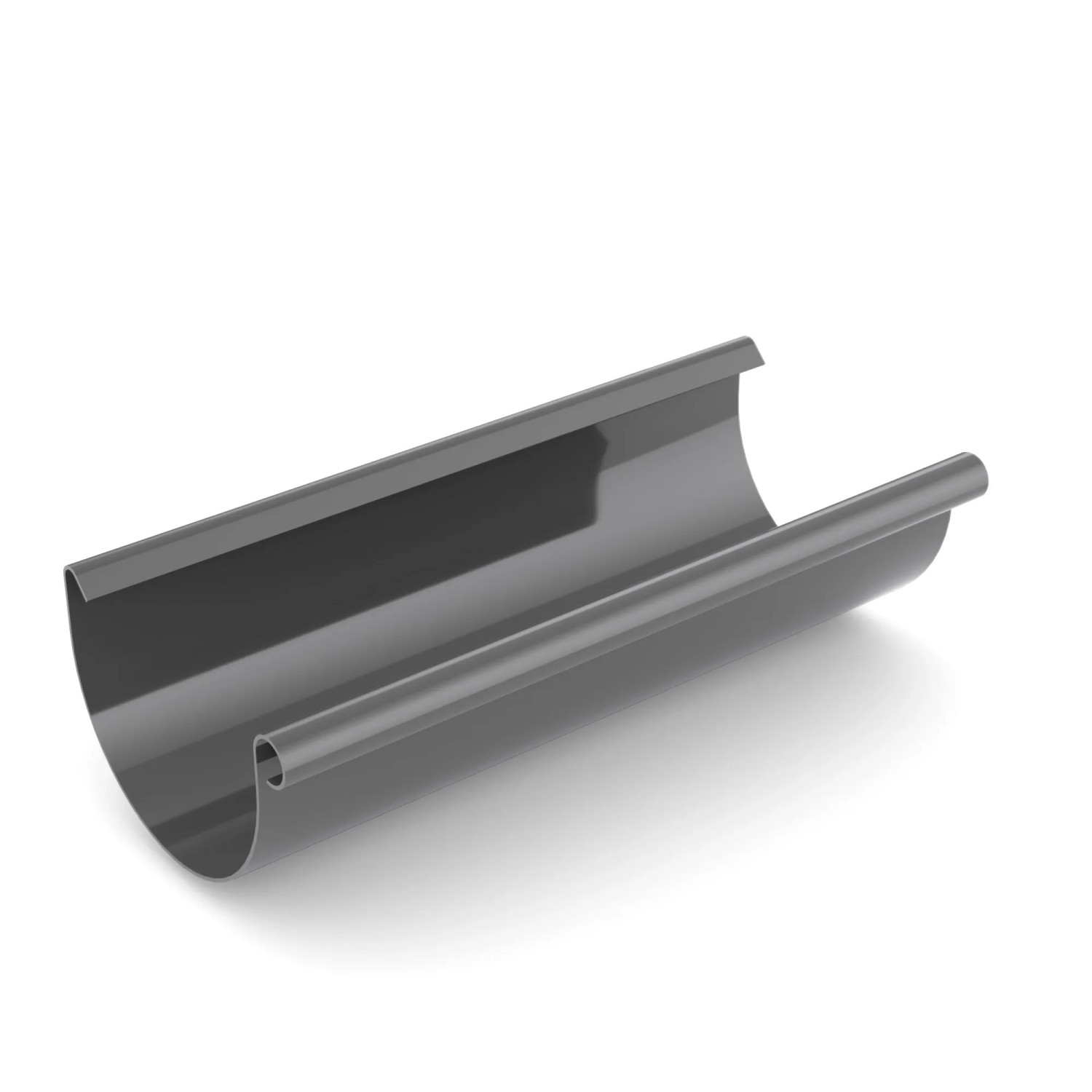 Bryza Rynna dachowa 75 mm /2m/ PVC grafit Bryza Rynna dachowa 75 mm /2m/ PVC grafit