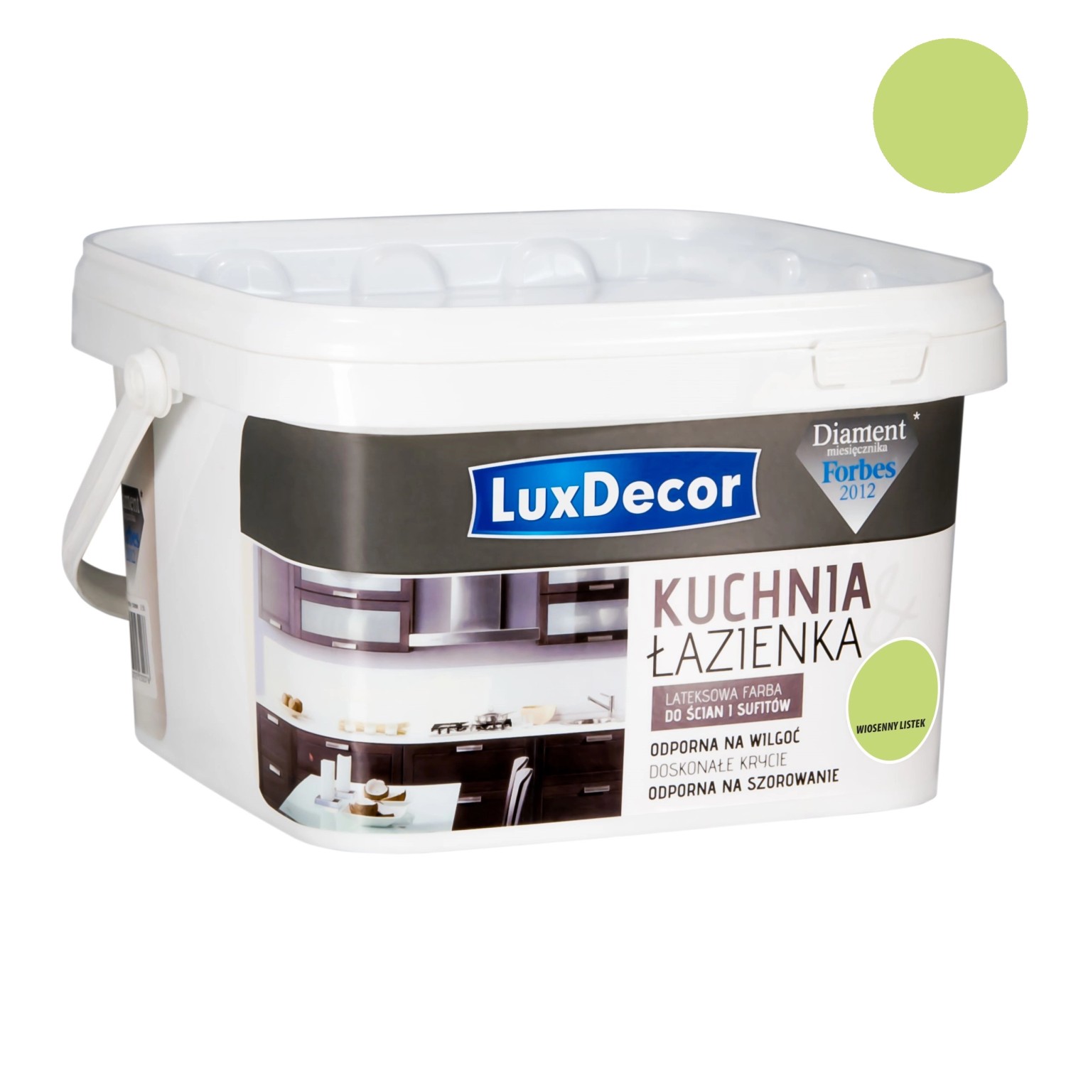 LuxDecor Farba Kuchnia i Łazienka Wiosenny Listek 2,5 l LuxDecor Farba Kuchnia i Łazienka Wiosenny Listek 2,5 l