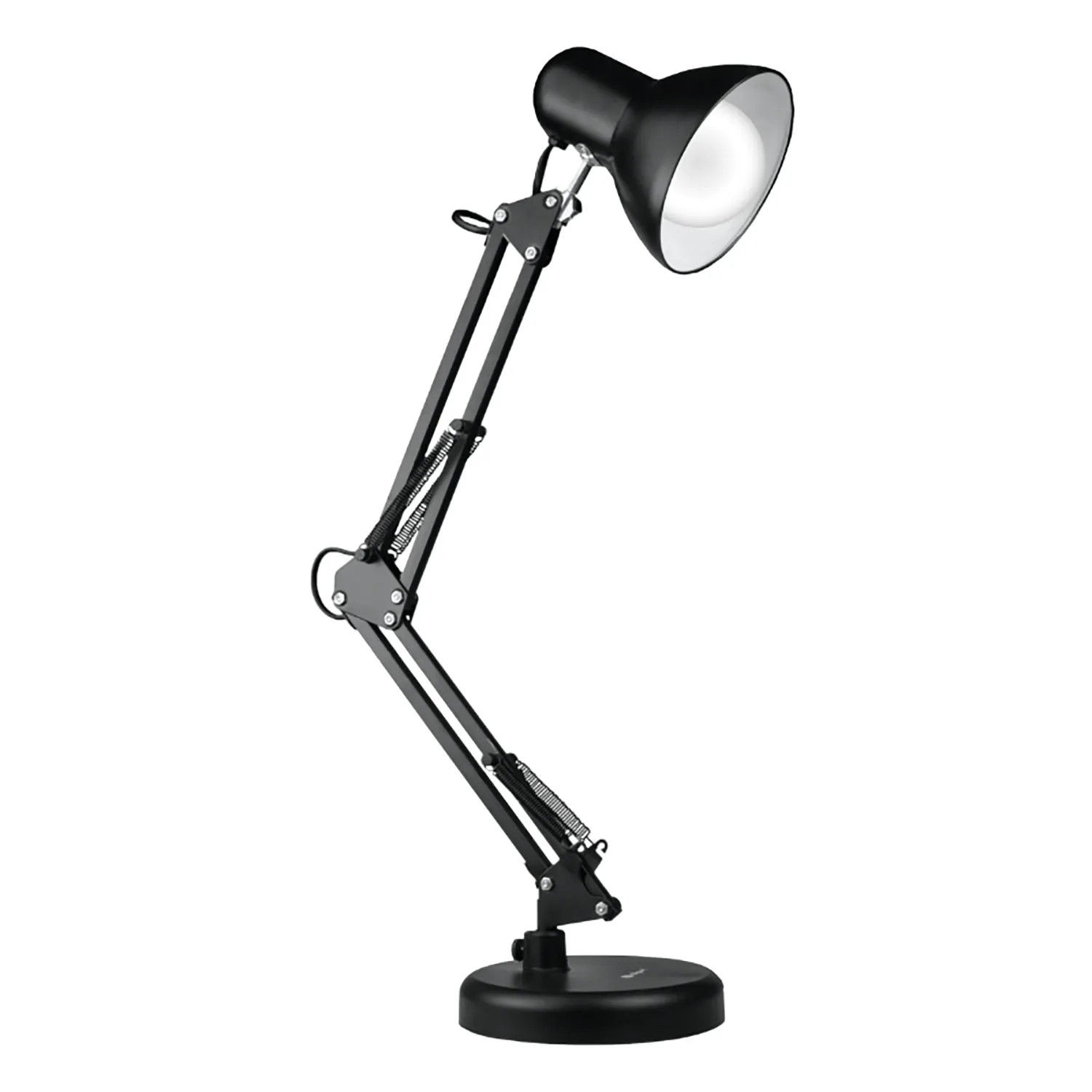 DPM Lampka biurkowa kreślarska składana 1xE27 40W czarna DPM Lampka biurkowa kreślarska składana 1xE27 40W czarna