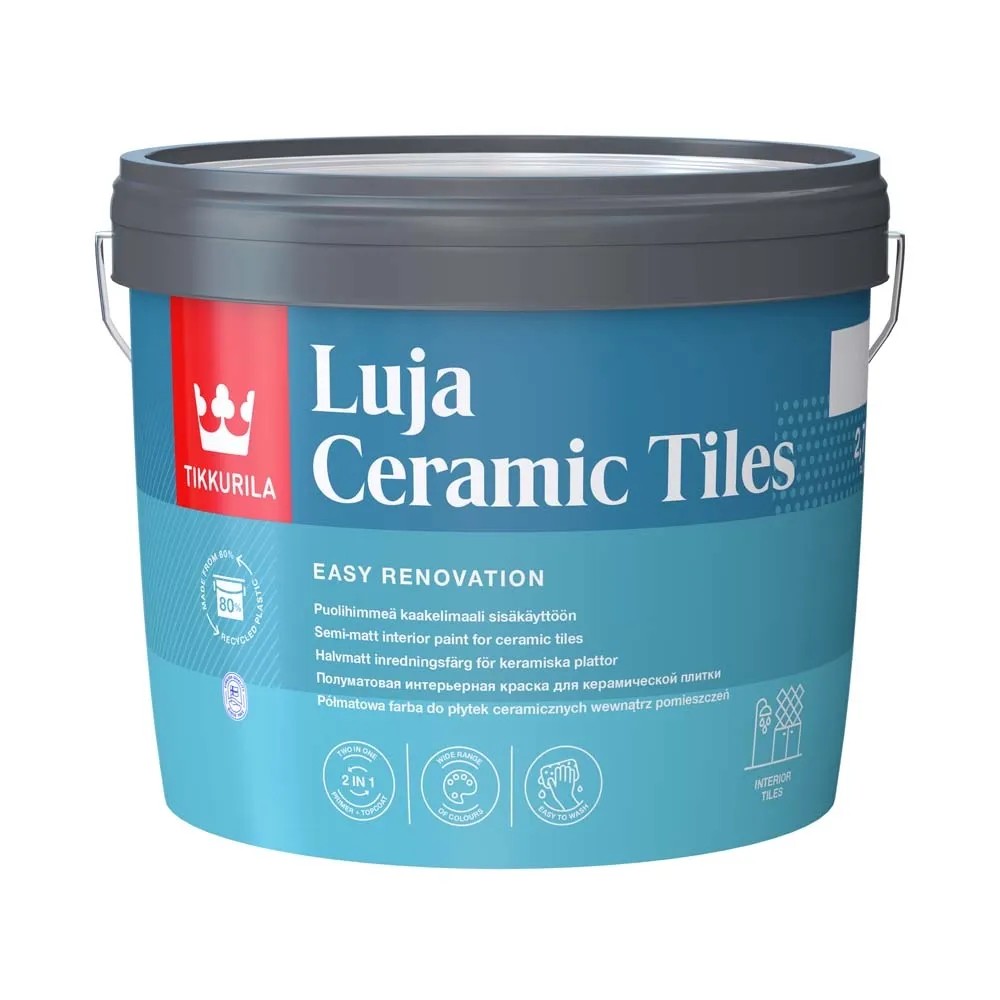 Farba Luja Ceramic Tiles Baza A 2,7L Farba Luja Ceramic Tiles Baza A 2,7L