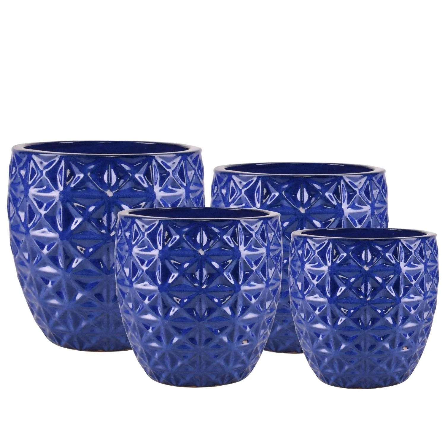 Donice Palermo Blue komplet 4 szt. Donice Palermo Blue komplet 4 szt.