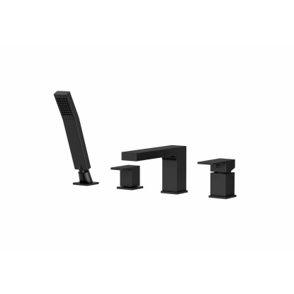 Valvex Bateria wannowa 4-otworowa Italy black Valvex Bateria wannowa 4-otworowa Italy black