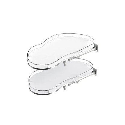 Kosz Cargo Nerka Corner Optima lewy biały 80/45 cm Kosz Cargo Nerka Corner Optima lewy biały 80/45 cm