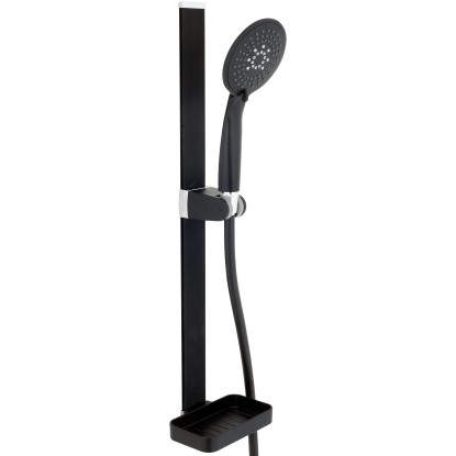 Duschy Zestaw prysznicowy Quick czarny Duschy Zestaw prysznicowy Quick czarny
