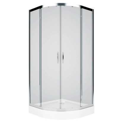 Koło Kabina prysznicowa Perline 90 z brodzikiem półokrągła Koło Kabina prysznicowa Perline 90 z brodzikiem półokrągła