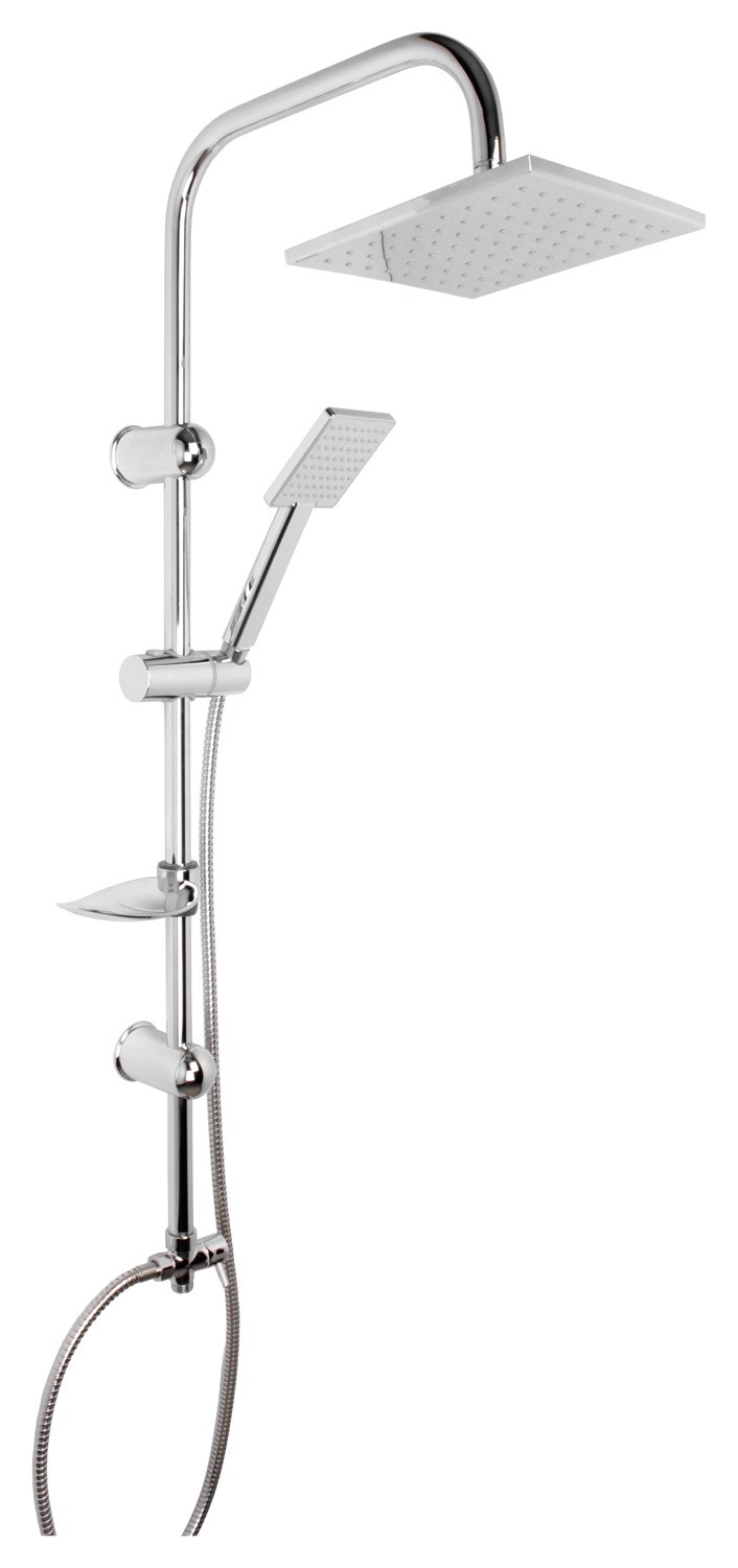 Liveno Kolumna prysznicowa Quadro bez baterii chrom Liveno Kolumna prysznicowa Quadro bez baterii chrom