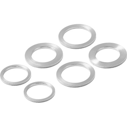 LUX-TOOLS Zestaw pierścieni redukcyjnych mały 6 szt LUX-TOOLS Zestaw pierścieni redukcyjnych mały 6 szt