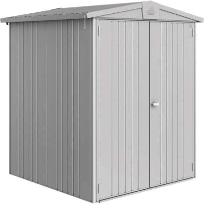 Biohort Domek ogrodowy srebrny drzwi podwójne - 172 x 156 cm Biohort Domek ogrodowy srebrny drzwi podwójne - 172 x 156 cm