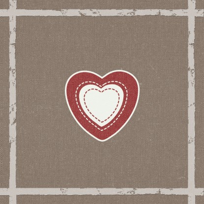 Serwetki Heart on Canvas 33 cm x 33 cm marki Ceramik Serwetki Heart on Canvas 33 cm x 33 cm marki Ceramik