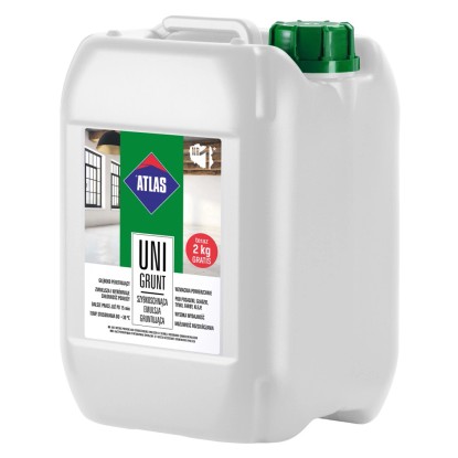 Atlas Szybkoschnąca emulsja gruntująca Unigrunt 12 kg Atlas Szybkoschnąca emulsja gruntująca Unigrunt 12 kg