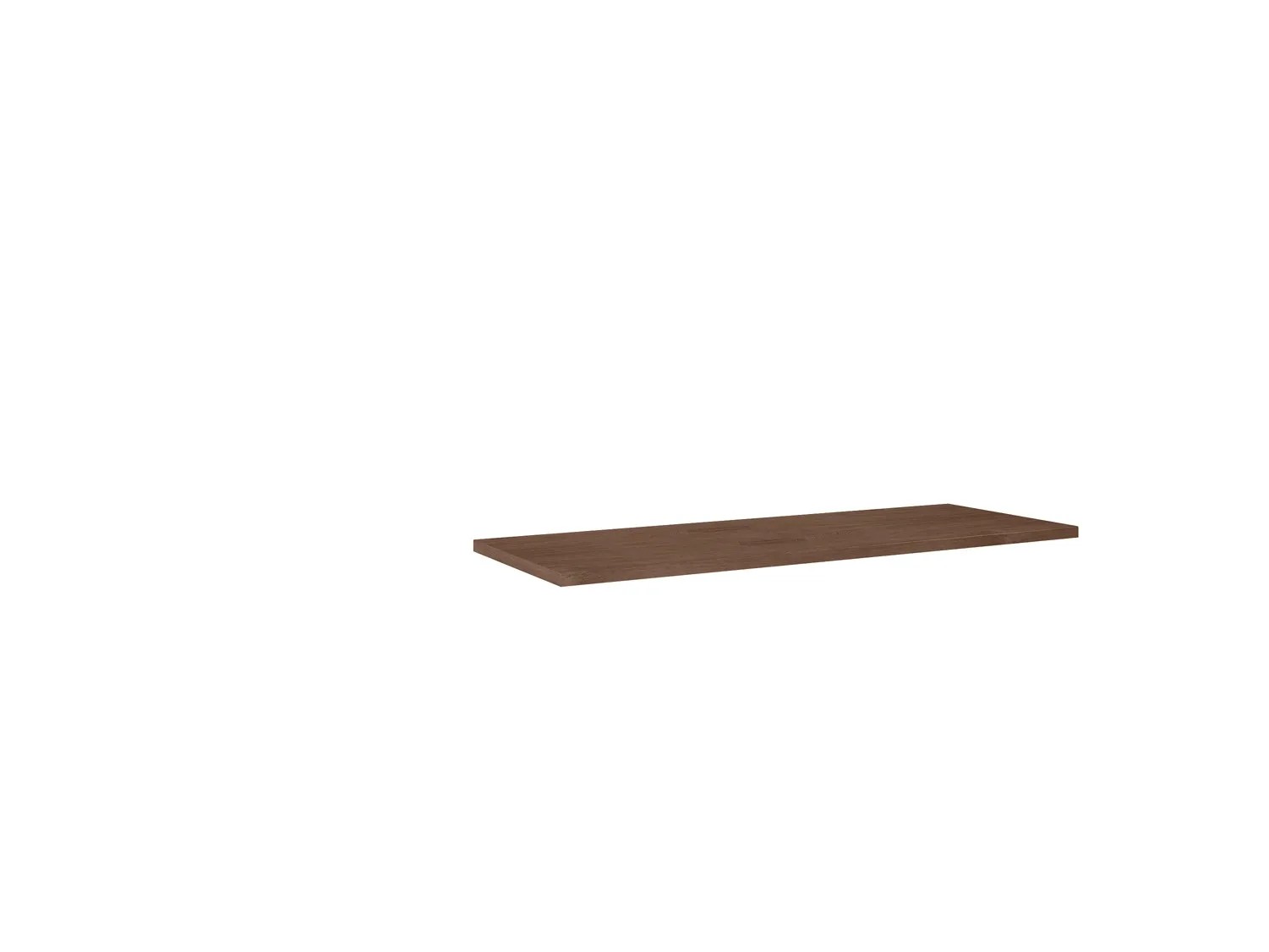 Blat MDF PCV 90+50 orzech 140 x 49,4 x 2 cm Blat MDF PCV 90+50 orzech 140 x 49,4 x 2 cm