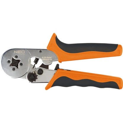 Neo Tools Szczypce do zaciskania końcówek tulejkowych 0,25 - 6 mm2 Neo Tools Szczypce do zaciskania końcówek tulejkowych 0,25 - 6 mm2