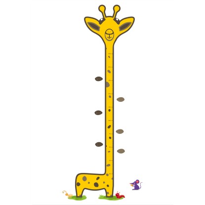 Primacol Naklejka na ścianę HIT Decor Tower of giraffe nr 2 Primacol Naklejka na ścianę HIT Decor Tower of giraffe nr 2