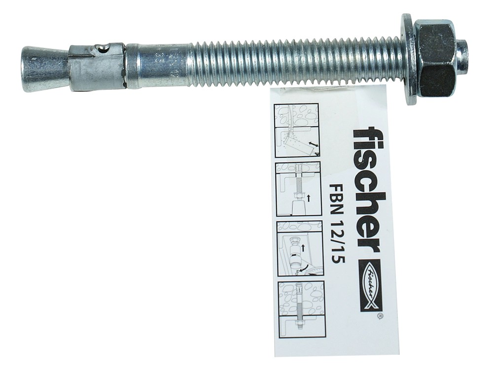 Fischer Kotwa stalowa dwurozporowa z łbem 6 kątnym 12x120mm kupuj w OBI