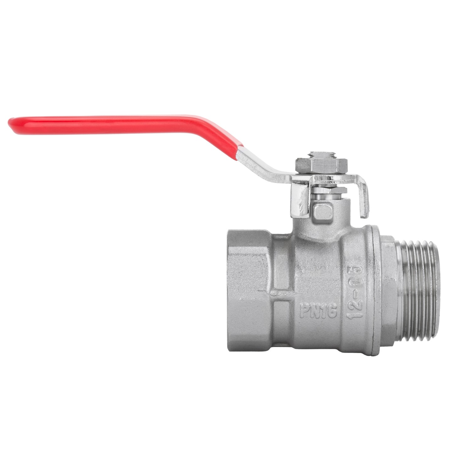 Invena Zawór kulowy równoprzelotowy z dźwignią GW/GZ 1/2" Invena Zawór kulowy równoprzelotowy z dźwignią GW/GZ 1/2"