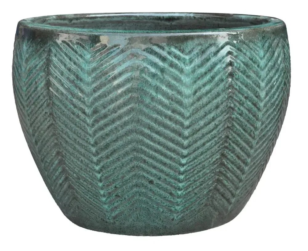 Donica SORRENTO zielona 20 cm Donica SORRENTO zielona 20 cm