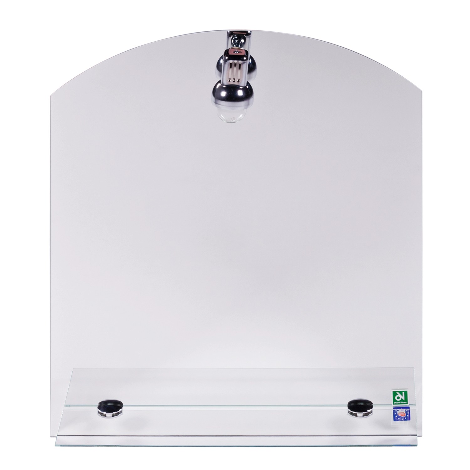 Dubiel Vitrum Lustro Żonkil chrom 55 cm x 65 cm Dubiel Vitrum Lustro Żonkil chrom 55 cm x 65 cm