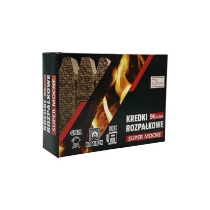 Rozpałka kredki Super mocna 96 szt Rozpałka kredki Super mocna 96 szt