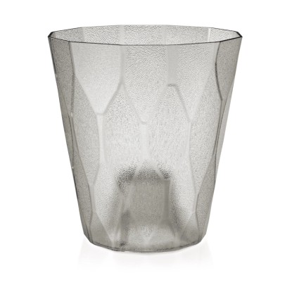 Prosperplast Osłonka Rocka storczyk szara transparentna - śr. 13 cm Prosperplast Osłonka Rocka storczyk szara transparentna - śr. 13 cm