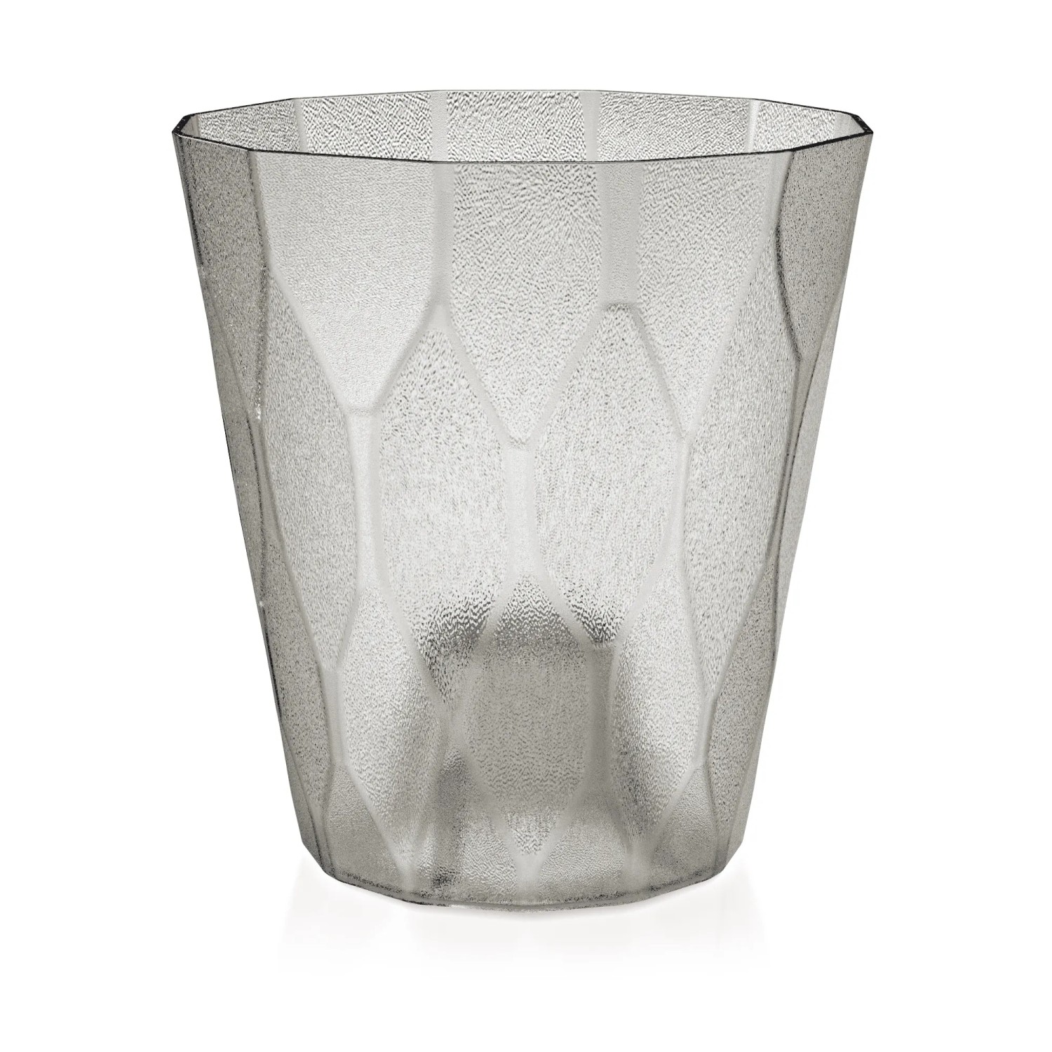 Prosperplast Osłonka Rocka storczyk szara transparentna - śr. 13 cm Prosperplast Osłonka Rocka storczyk szara transparentna - śr. 13 cm