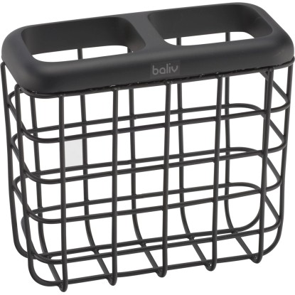 BALIV Kubek łazienkowy 340 czarny podwójny BALIV Kubek łazienkowy 340 czarny podwójny