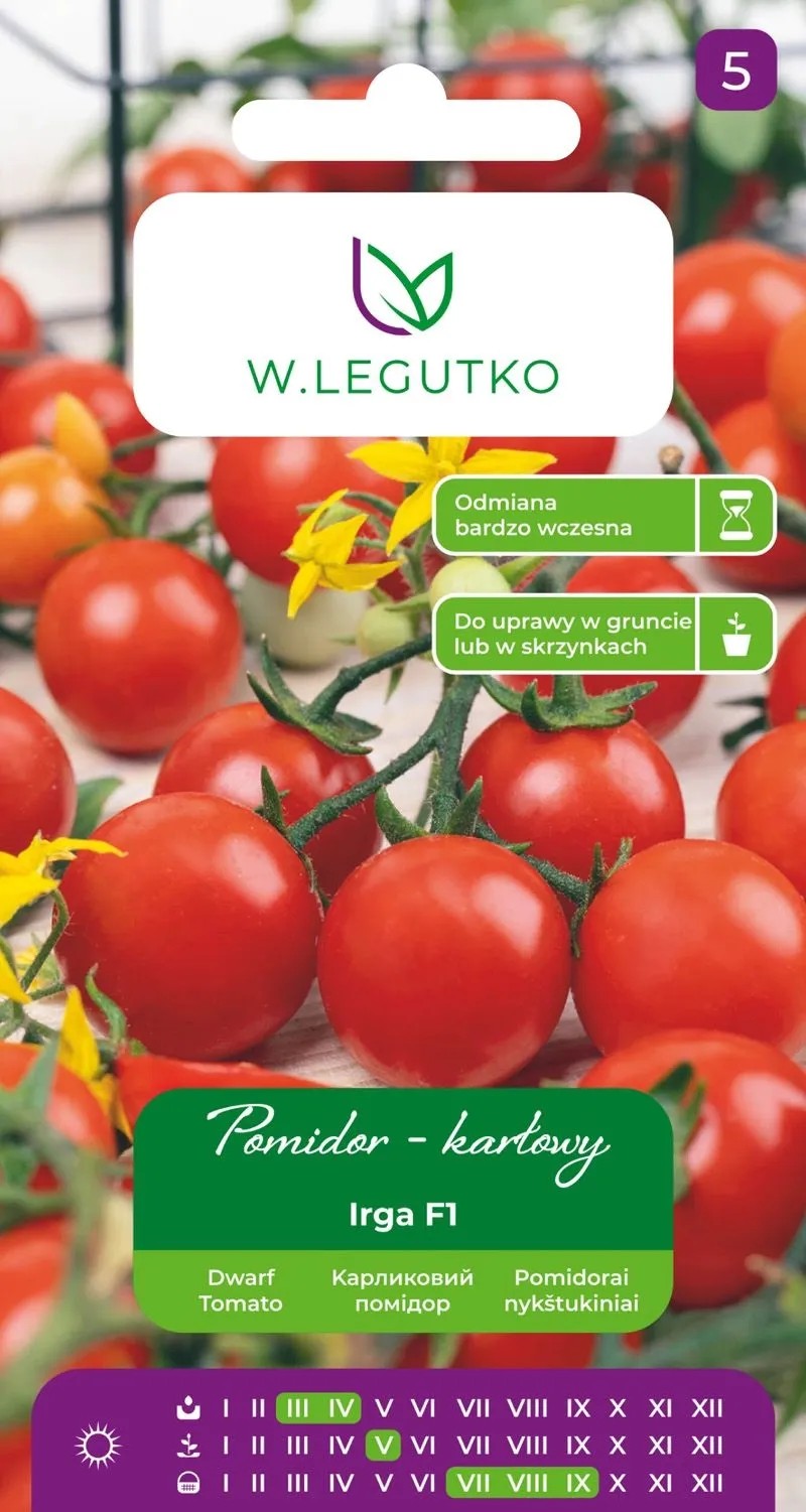 Legutko Pomidor Irga czerwony 0,5g Legutko Pomidor Irga czerwony 0,5g