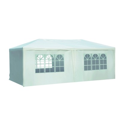 Pawilon ogrodowy biały - 3 x 6 m Pawilon ogrodowy biały - 3 x 6 m