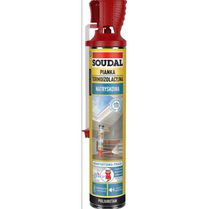 Soudal Piana termo natryskowa Genius 700 ml Soudal Piana termo natryskowa Genius 700 ml