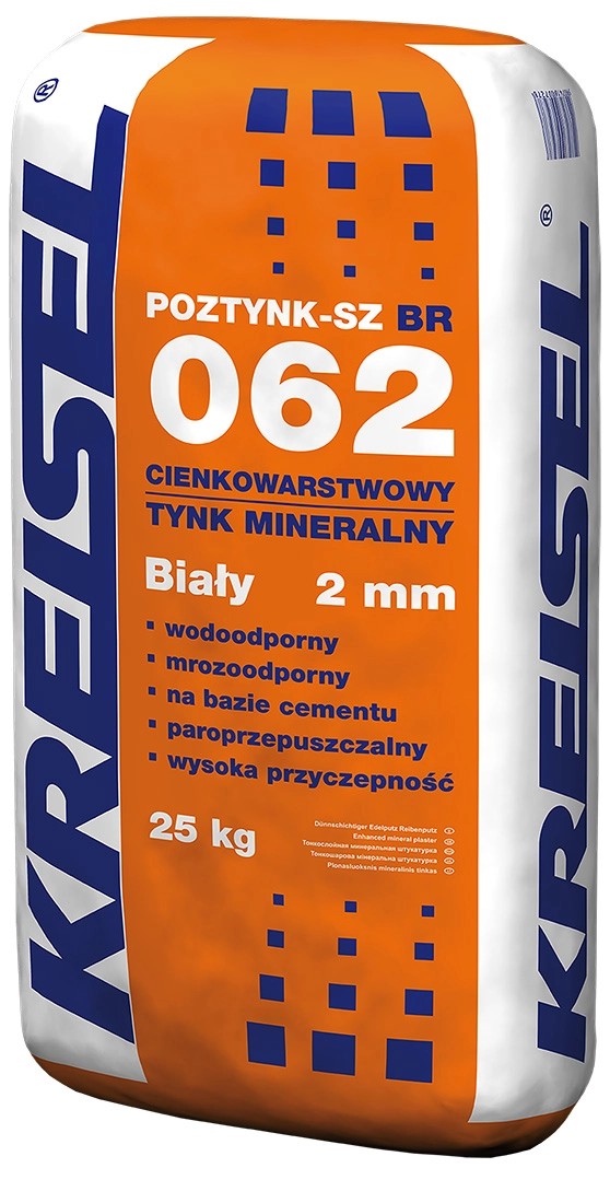 Kreisel Tynk mineralny Poztynk SZ 062 biały baranek 2 mm 25 kg kupuj w OBI