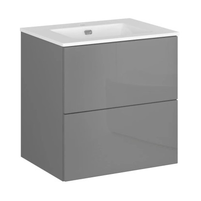 Astor Szafka pod umywalkę Carmen 60 cm szara Astor Szafka pod umywalkę Carmen 60 cm szara