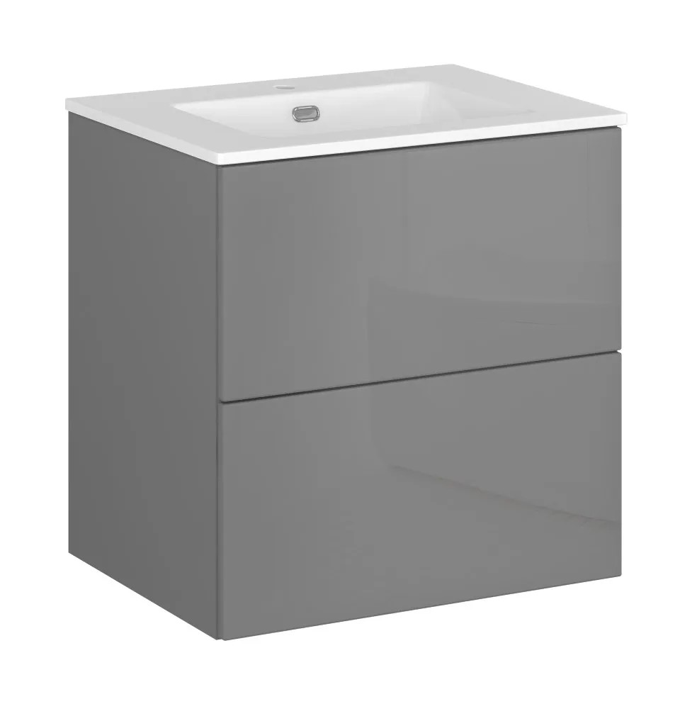 Astor Szafka pod umywalkę Carmen 60 cm szara Astor Szafka pod umywalkę Carmen 60 cm szara