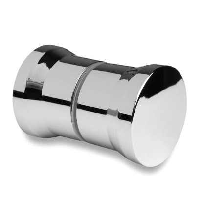 Uchwyt chrom metalowy 1szt okrągły Uchwyt chrom metalowy 1szt okrągły