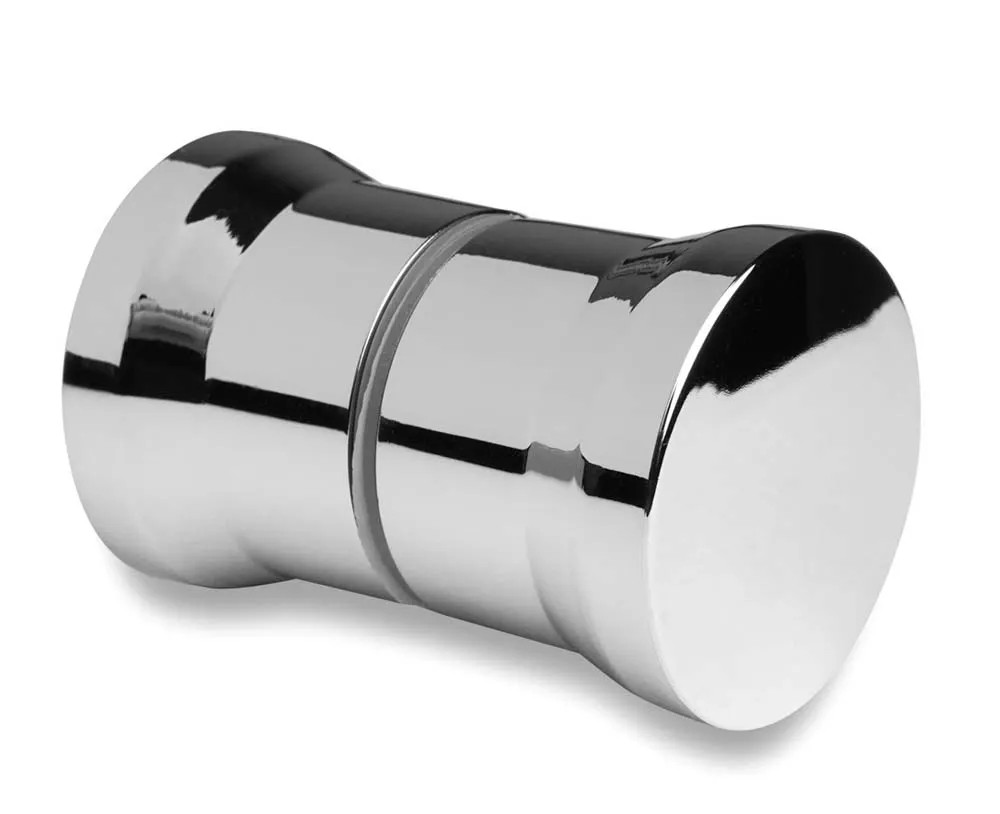 Uchwyt chrom metalowy 1szt okrągły Uchwyt chrom metalowy 1szt okrągły